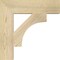 Ekena Millwork Westlake Block Rough Sawn Bracket, Douglas Fir, 4"W x 18"D x 18"H BKT04X18X18WTL05RDF - alternate 2